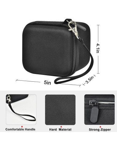 Funda PAIYULE para Cargador MagSafe 3-en-1 Anker Negro