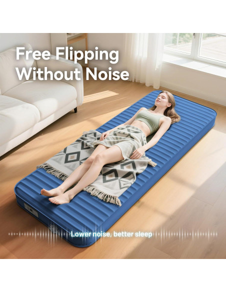 Colchoneta Autoinflable PineHike 200x74 cm Espuma Memoria 10.16 cm