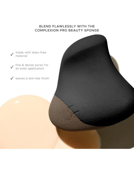 Esponja de Maquillaje Beauty Blender Original Vegana Negra