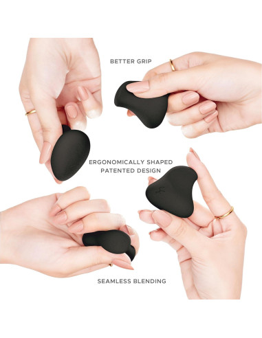 Esponja de Maquillaje Beauty Blender Original Vegana Negra