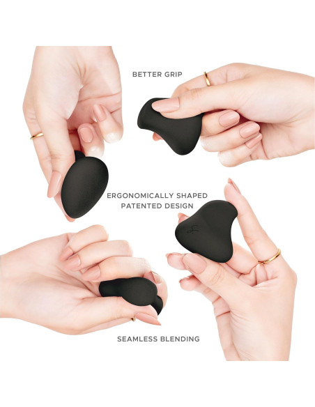 Esponja de Maquillaje Beauty Blender Original Vegana Negra