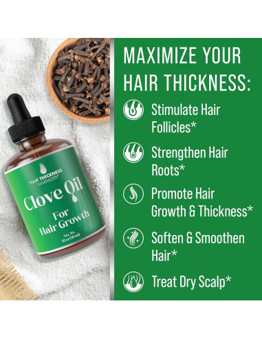 Suero Vegano para Crecimiento del Cabello Hair Thickness 28.35ml