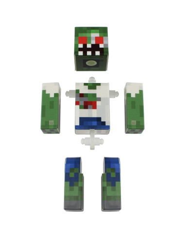 Figura de Acción Zombie EnderToys 10.16 cm con Accesorios