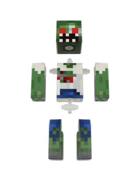 Figura de Acción Zombie EnderToys 10.16 cm con Accesorios