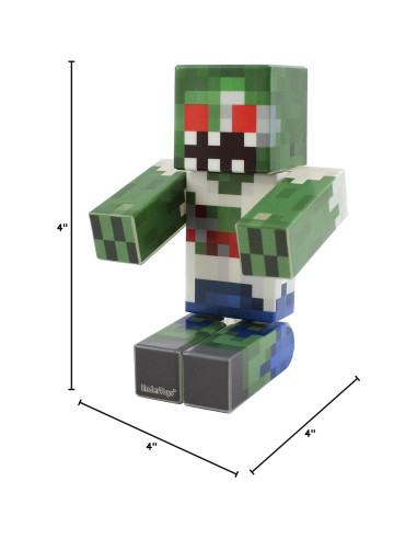 Figura de Acción Zombie EnderToys 10.16 cm con Accesorios