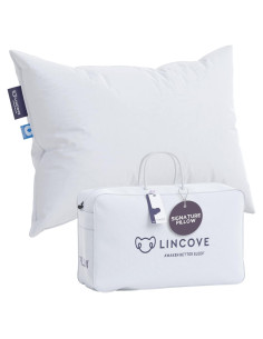 Almohada Lincove 100% Algodón Plumón Canadiense Estándar