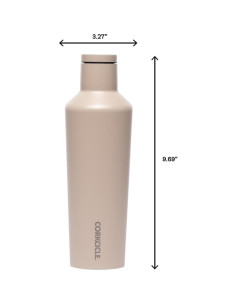Corkcicle Canteen 16 oz - Acero Inoxidable Aislado - Desierto 2