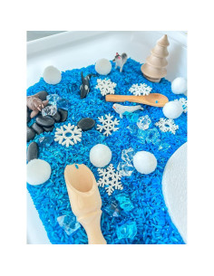 Bandejas Sensoriales Montessori para Niños - Animales Árticos 2