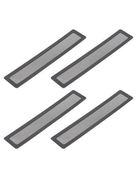 Cubiertas de Ventilación de Piso YOKIVE 4 Pcs PVC 25.4x5.08cm