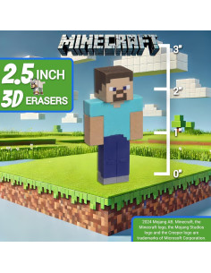 Borradores 3D Mine Craft P.M.I. Set Deluxe 8 Paquetes 2