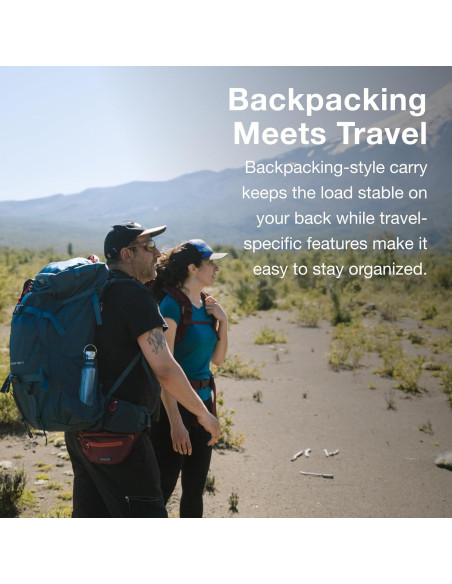 Mochila de Viaje Osprey Fairview Trek 50L para Mujeres - Azul Mochila de Viaje Osprey Fairview Trek 50L para Mujeres - Azul