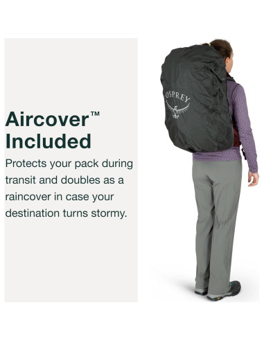 Mochila de Viaje Osprey Fairview Trek 50L para Mujeres - Azul