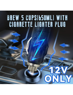 Cafetera Portátil Avigator 12V para Coche - 1 Taza 295ml 2