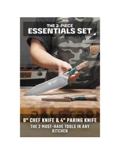 Conjunto de cuchillos Dalstrong 2 piezas - Chef 20 cm y Pelar 10 cm 2