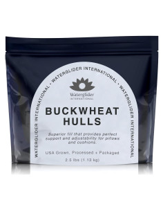 Cáscaras de Trigo Sarraceno Waterglider 0.91 kg para Almohada