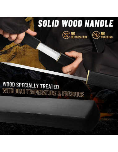 Conjunto de cuchillos Moontay Mini Katana Tanto - 24.9 cm