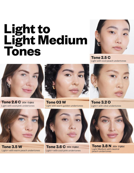 Corrector Kosas Mini Revealer Tono 03 - 1.69g, cobertura media