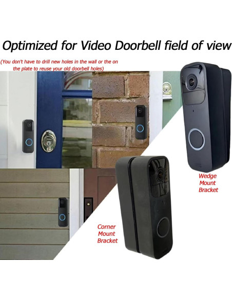 Soporte de Montaje en Esquina para Timbre de Video Guangj