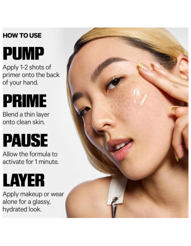 Primer Hidratante Hydro Grip Milk Makeup - Gel Ligero 30ml