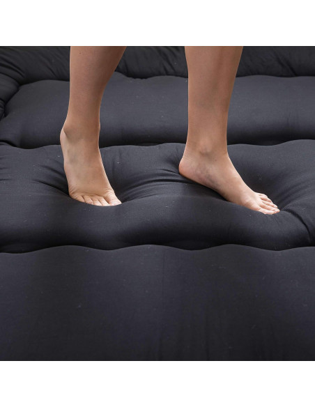 Colchón Futón MAXYOYO Individual Plegable 4" Negro