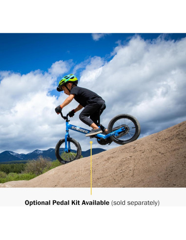 Bicicleta de Equilibrio Strider 14x Azul para Niños 3-6 Años