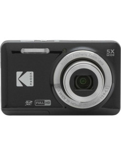 Cámara Digital Kodak PIXPRO FZ55 Zoom 5x 16MP Negra + Funda y 32GB 2