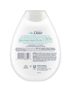 Loción Hidratación Sensible Baby Dove 368g Sin Fragancia (Paquete de 3) 2