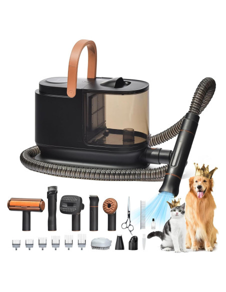 Aspiradora para Mascotas Bunfly S2, 13000Pa, 3.5L, 16 Herramientas