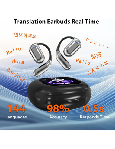 Auriculares Traductores AI OWS KSG-YYK-Q16 PRO Inalámbricos