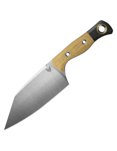 Cuchillo Fijo Benchmade Station 4010, Mango Richlite Maple