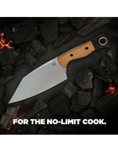 Cuchillo Fijo Benchmade Station 4010, Mango Richlite Maple