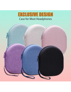 Funda LTGEM para Auriculares Sony WH-CH720N/WH-CH520, Negra 2