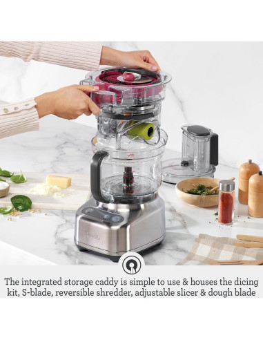 Procesador de Alimentos Breville Paradice 9 Tazas Trufa Negra