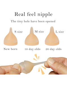 Chupete de Silicona para Gatitos + Jeringas 5ml - 3 Tamaños 2