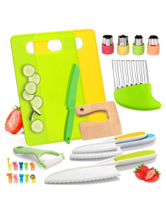 Juego de Cuchillos Montessori para Niños 23 Piezas iKumar