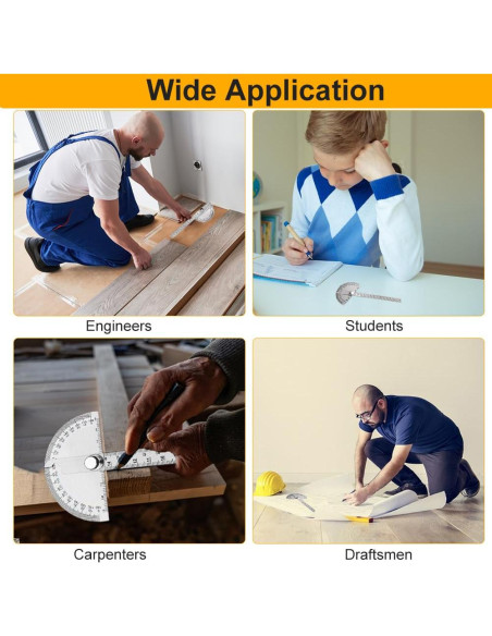 Transportador de Acero Inoxidable 0-180 EMVANV con Regla