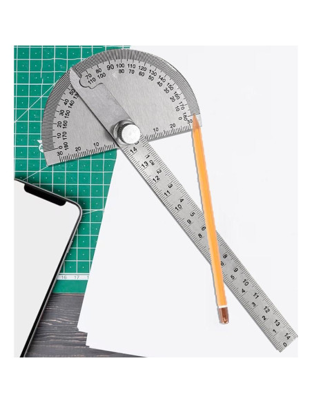 Transportador de Acero Inoxidable 0-180 EMVANV con Regla
