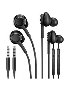 Auriculares con cable 3.5mm HOYULLI para PC y Gaming - 2 Pack