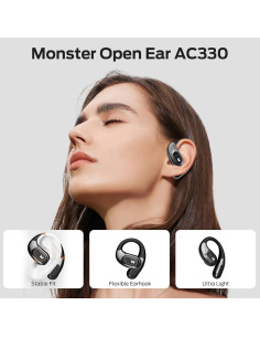 Auriculares Inalámbricos Monster Open Ear AC330 Bluetooth 5.4 2