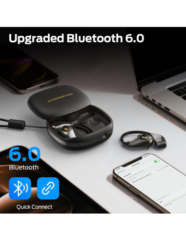Auriculares Inalámbricos Monster AC510 Bluetooth 6.0 IPX5 25H