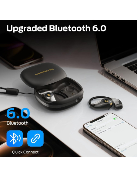 Auriculares Inalámbricos Monster AC510 Bluetooth 6.0 IPX5 25H