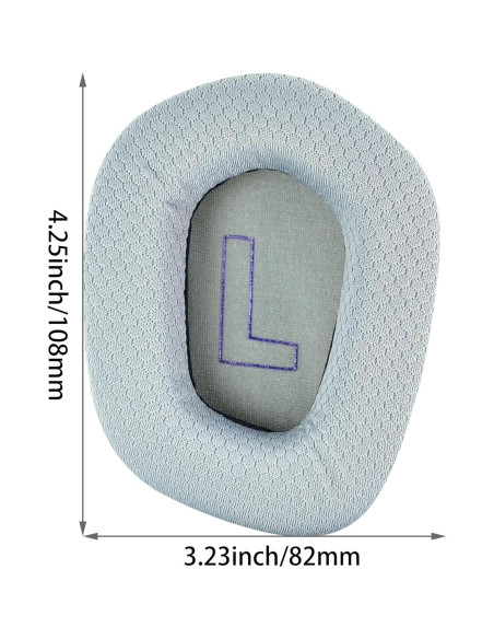 Almohadillas de Repuesto Akkiv para Auriculares Logitech G733