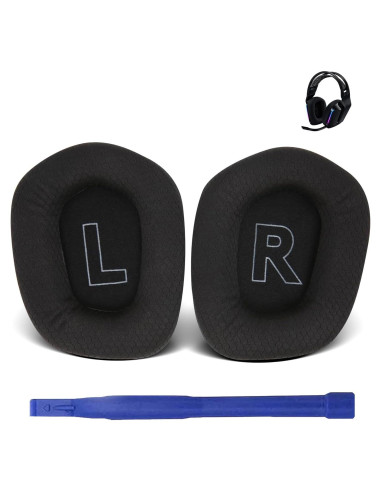 Almohadillas de Reemplazo Logitech G733 G535 G335 - Negro