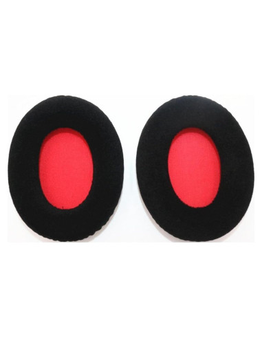 Almohadillas de Repuesto HyperX Cloud Gaming VEKEFF - Negro/Rojo