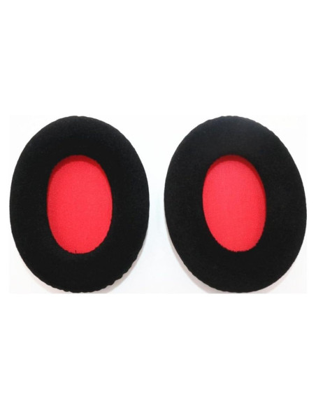 Almohadillas de Repuesto HyperX Cloud Gaming VEKEFF - Negro/Rojo