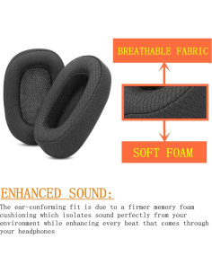 Almohadillas de Repuesto Logitech G935 G635 G933 G633 - Comodidad Mejorada 2