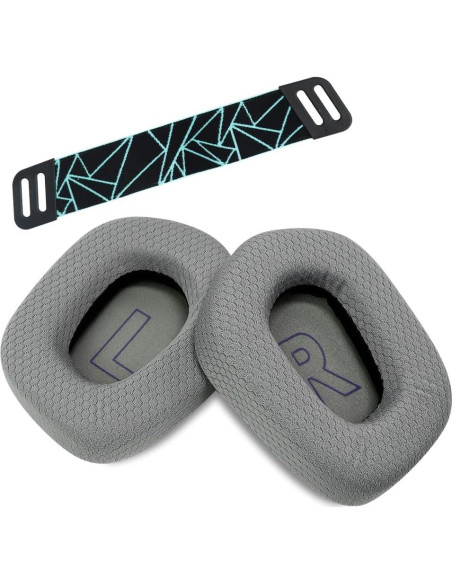 Almohadillas de Repuesto Logitech G733 G535 G335 Gris