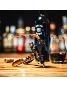 Juego de Sacacorchos de Vino Quantum Lux 9 Piezas Bronce Mate 2