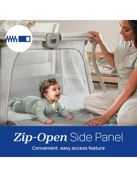 Cuna de Viaje Ligera Chicco Alfa Lite 5.67 kg Plegable Compacta