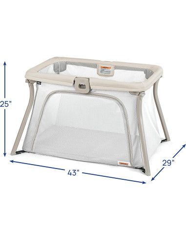 Cuna de Viaje Ligera Chicco Alfa Lite 5.67 kg Plegable Compacta